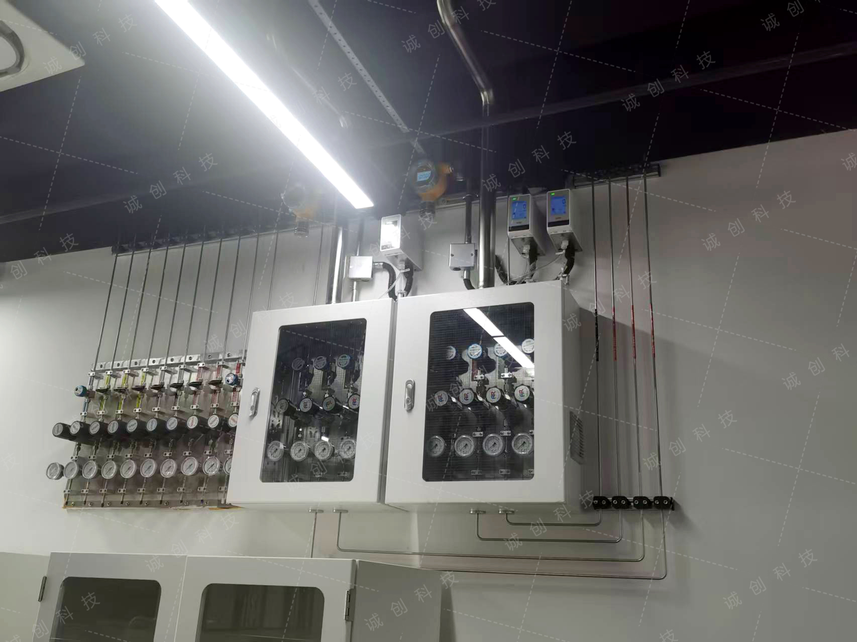 實驗室內氣路情況2